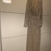 Cekinowa świecąca wygodna suknia ślubna 36 38 S M