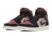 Air Jordan 1 Mid Burgundy Dusty Pink rozmiar 44 wm