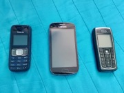3 telefony Samsung Galaxy S7580, Nokia 1209 RH 105, Nokia BL 5C Wejherowo
