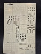 Kalkomania Trasfer sheet - Legion Imperialis Legions Astartes Aircraft - 1