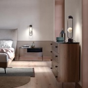 Kinkiet LUPPITER A1(kula alabastrowa)