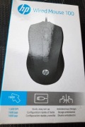 Mysz HP 100 czarna