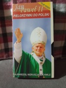 Kaseta Video VHS - Jan Paweł II Pielgrzymki do Polski