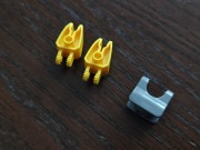 Lego klocki 41529 żółty i 98613 dark bluish gray - do serii Hero Factory