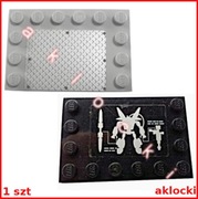 LEGO PŁYTKA 4x6 6180pb025 Remiza strażacka 7945 6180pb056 Exo-Force 7709 