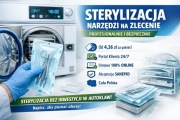 PROFESJONALNA STERYLIZACJA NARZĘDZI | CAŁA POLSKA | OD 4,26 zł / pakiet