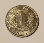 Moneta 1 złoty "Próba" z 1929r.