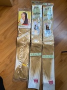 Włosy do zaplatania blond 613 syntetyczne do warkoczy warkoczyków