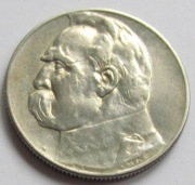 5 zł złotych Piłsudski 1935 r. (4) Ag oryginał