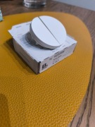 Klawisz podwójny Berker R.1/R.3 biały