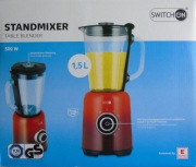 BLENDER KIELICHOWY 1,5L 500W - 3 LATA GWAR. CZERWO