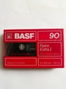 Basf 90.Kaseta magnetofonowa vintage lata 90