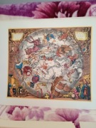 A. Cellarius- według Harmonia Macrocosmica 1660.- Wydruk z 1963 r.