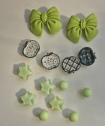 Przypinki do butów, ozdoby do butów, zestaw, piny, crocs, chodaki 