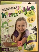Kolorowanka harmonijka 1 sztuka kot w butach