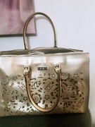 Torebka damska duza zlota Venezia do reki