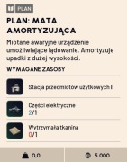CRASH MAT BLUEPRINT MATA AMORTYZUJĄCA PLAN SCHEMAT ARC RAIDERS PC/PS/XBOX