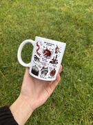 Kubek biały 330 ml zmierzch