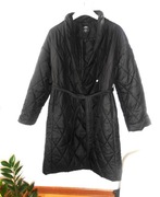 CZARNY PŁASZCZ PIKOWANY MARKI CARRY, ROZ.38/40/42/44