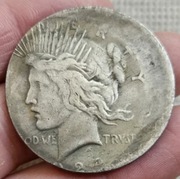 Moneta Usa Dolar Peace Błędem przy wybiciu