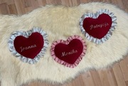 Serduszko z imieniem. Walentynki, urodziny itp