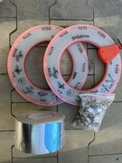 Taśma ślimakowa 30m/9mm AISI 430 nierdzewna