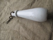 Stara porcelanowa gałka do spuczki WC lata 30-e