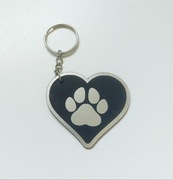 Breloczek do kluczy serce 