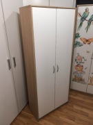 Szafa dziecięca na małe ubranka 74x180x34 stan bardzo dobry