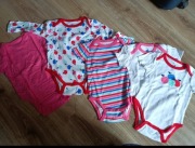 Zestaw 5sztuk body dla niemowlaka na 80