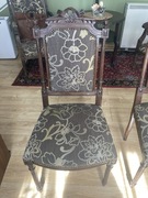 Piękne drewniane krzesła antyczne! Polecam!