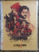 Plakat La casa de papel Dom z papieru A3 30x42