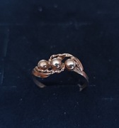 Pierścionek złoty 14k 0,97 g próba 585 r 12