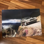 Plakat reklamowy Jaguar XJ8 Gold (59 x 42 cm)