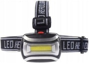 10 szt. Latarka czołówka czołowa led diodowa LEDOWA COB na baterie