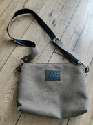 Duża Nerka Torebka XL kolor ziemi prosta Magosha