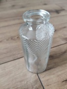 Wazon mały wazonik na kwiaty szklany