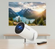 Przenośny Projektor | Domowe Kino 4K Ready | 