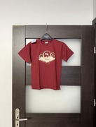 T-shirt chłopięcy szary z nadrukiem nowy rozmiar 128