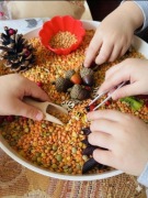 Panel Sensoryczny Montessori – Jesienna Przygoda | Zestaw DIY dla Dzieci