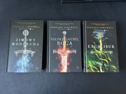 Bernard Cornwell Zimowy monarcha Nieprzyjaciel Boga Excalibur 1 wyd.