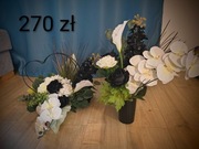 Kompozycja kwiatowa na wszystkich świętych 