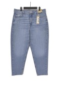 Spodnie Jeansy Mom Fit Wysoki Stan Niebieskie M&S |R. 44/XXL