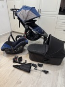 Baby jogger summit x3 + gondola + fotelik + adaptery