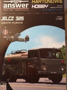 Model kartonowy Answer Jelcz 325 cysterna wojskowa