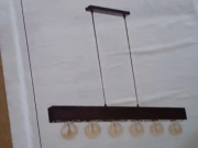 Lampa wisząca loft Artwood 100 cm wenge 