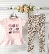 Komplet zestaw bluzka + leginsy r. 116