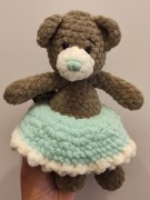 Ręcznie robiony miś na szydełku | miś handmade | 