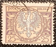 Fi 135 Orzel na Tarczy Barokowej / kasowany luzak