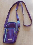 Mini torebka na telefon i słuchawki Damska